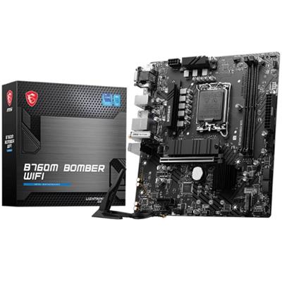  MSI B760M BOMBER WIFI Intel Motherboard DDR5