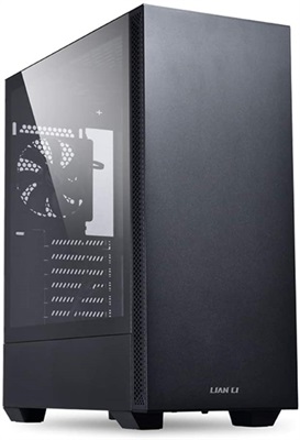 Lian Li LANCOOL 205 Tempered Glass Side Panel Mid-Tower ATX Computer Case PC Gaming Case (Black)