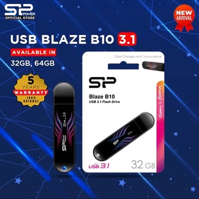 SILICON POWER BLAZE B10 3.1 USB 32GB - 64GB