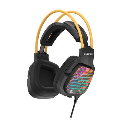 Bloody G565 Gaming Headset | 7.1 Virtual Surround Sound | Energy Black - Energy White | RGB