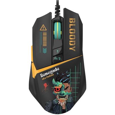 A4Tech Bloody W63 Max  RGB Gaming Mouse (Midnight) (SUNSET) (PROXY BOOM)