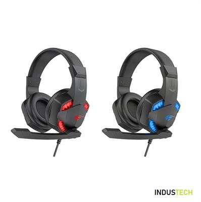 Havit H2032d Gaming Headphones Black+Blue & Balck+Red