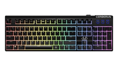 ASUS CERBERUS MECHANICAL RGB USB GAMING KEYBOARD WITH RED-SWITCH TYPE