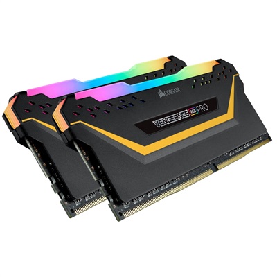 CORSAIR 8GB VENGEANCE RGB PRO DDR4 3600Mhz BLACK CMW8GX4M1Z3600C18