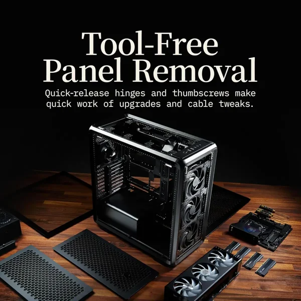 Cooler Master MasterFrame 600 Freeform 2.0 Modular Platform ATX Mid-Tower Case