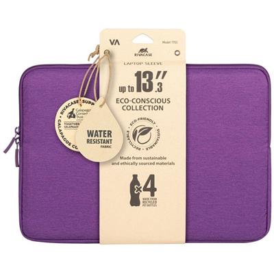 Rivacase 7703 Violet ECO Laptop Sleeve 13.3-14" - Suzuka Collection