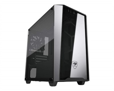 Cougar MG120-G Elegant and Compact Mini Tower Case with Tempered Glass Side Window