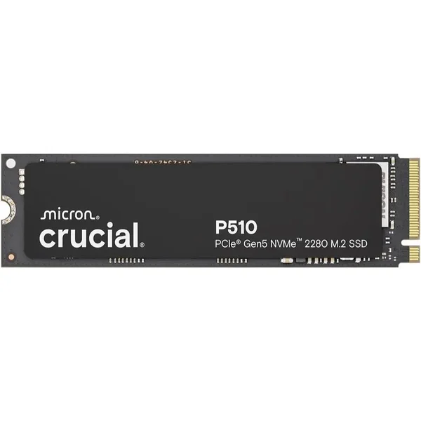 Crucial P510 1TB PCIe Gen5 NVMe SSD, Up to 11,000MB/s, TLC NAND