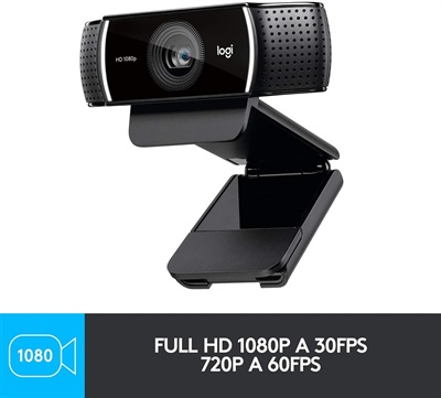 Logitech C922 Pro Stream Webcam 1080P Camera