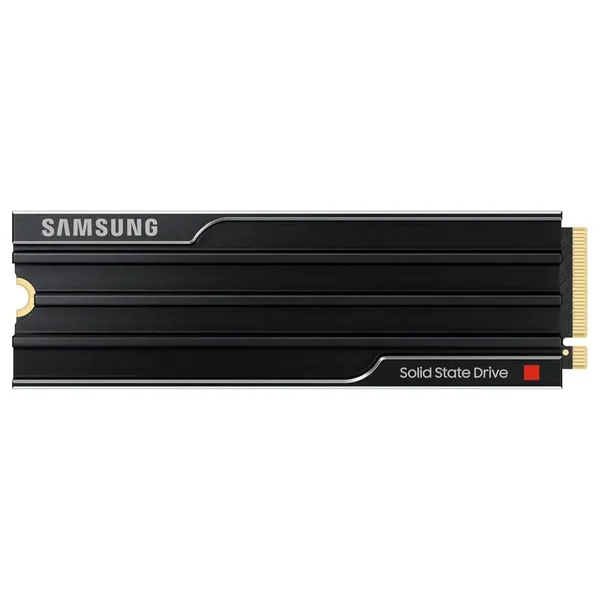 Samsung 9100 PRO With Heatsink SSD 2TB PCIe 5.0x4 M.2 2280 Up To 14,700MB/s Read MZ-VAP2T0CW