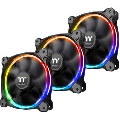 Thermaltake Riing 12 LED RGB Radiator Fan Sync Edition (3-Fan Pack) CL-F071-PL12SW-A