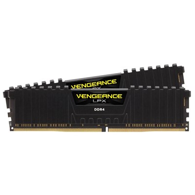 CORSAIR VENGEANCE® LPX 64GB (2 x 32GB) DDR4 DRAM 3200MHz C16 Memory Kit – Black