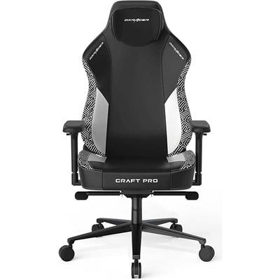 DXRacer Craft Series Pro Stripes Gaming Chair - Black/White