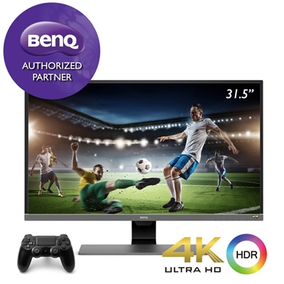 BenQ EW3270U 4K HDR 32 inch 32? Best for PS4 Pro, Xbox One X & Video Streaming HDMI, DP, USB-C Ports