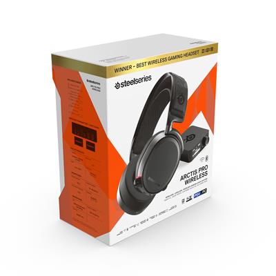 SteelSeries Arctis Pro Wireless | Peerless Gaming Headphones | Playstation (PS4 & PS5) - 61473