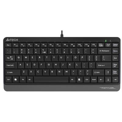 A4Tech FK11 Fstyler Sleek Grey Keyboard Multimedia 