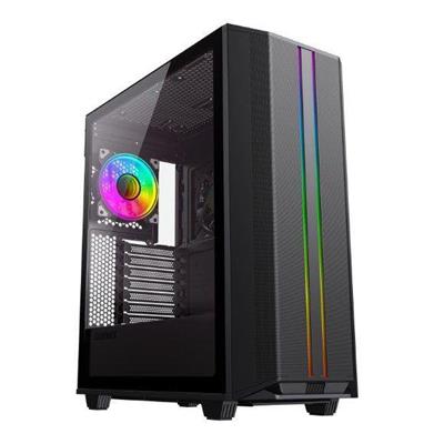 GameMax Precision, High Airflow Performance COC RGB Mid-Tower ATX Case - (Black)