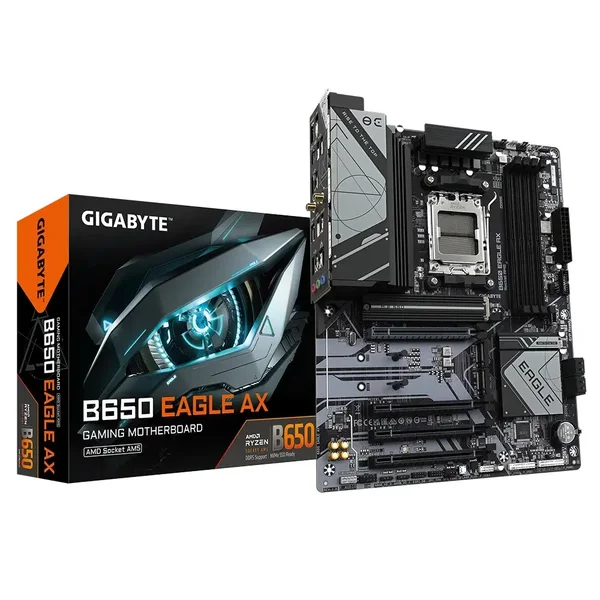 Gigabyte B650 Eagle AX AM5 LGA 1718 AMD B650 ATX Motherboard