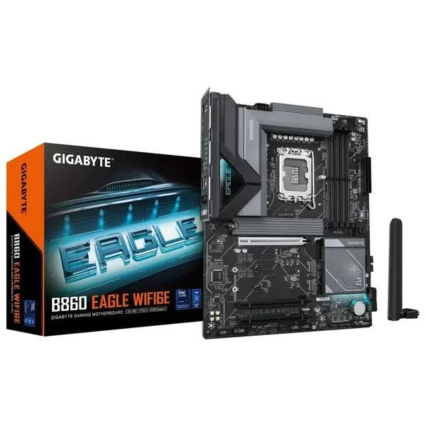 Gigabyte B860 Eagle Wifi6E Intel Core Ultra (Series 2) LGA 1851 Motherboard