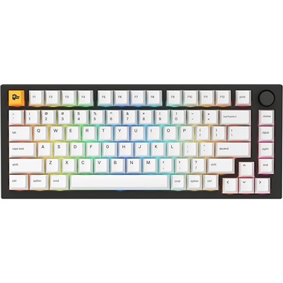 Glorious -  GMMK PRO - Ultra Premium Compact 75% Gasket Mounted Modular Mechanical Gaming Keyboard - Black Slate