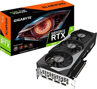 Gigabyte Graphic Card GeForce RTX™ 3070 GAMING OC 8G rev. 2.0