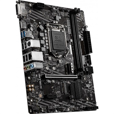 MSI H410M-A PRO ProSeries Intel Motherboard, LGA 1200 Socket