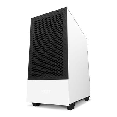NZXT H510 Flow Compact ATX Matte White - Black Mid-Tower Case