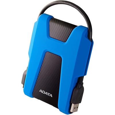 ADATA HD680 1TB Blue External Hard Drive AES Encryption AHD680-1TU31-CBL