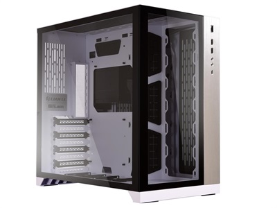 LIAN LI PC-O11-Dynamic ATX Mid Tower Gaming Computer Case White - PC-O11DW