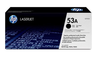 HP 53A Black Original LaserJet Toner Cartridge (Q7553A)