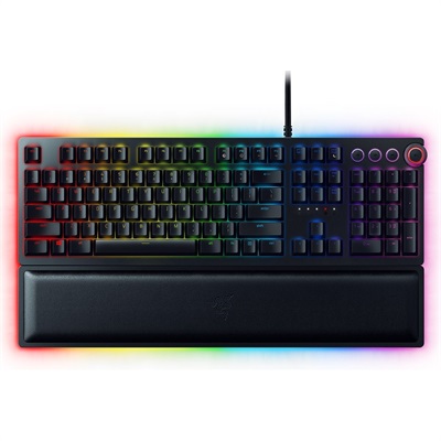 Razer Huntsman Elite – Opto-Mechanical Gaming Keyboard Switch Purple - Red