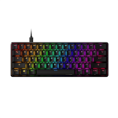 HyperX Alloy Origins 60 Mechanical Gaming Keyboard – HyperX Red – Linear Switches – HKBO1S-RB-US/G