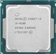  USED INTEL CORE I3 8TH GEN PROCESSOR (WITHOUT BOX)