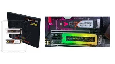V COLOR SSD KIT M.2 PCIe RGB 500GB + DUMMY RGB FILLER