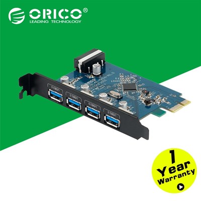 ORICO PVU3-4P 4 Ports USB3.0 PCI Express Card