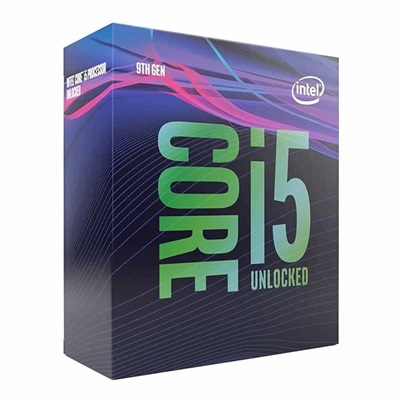 Intel Core i5-9600K Coffee Lake Desktop Processor, 9th Gen, Turbo Unlocked