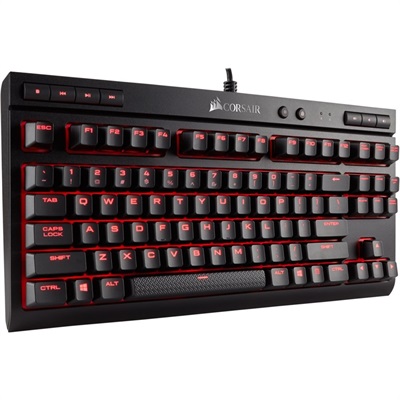 Corsair K63 Compact Mechanical Gaming Keyboard and CHERRY® MX Red (CH-9115020-NA)