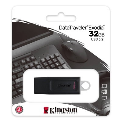 Kingston DataTraveler Exodia USB Flash Drive 32GB - 64GB - 128GB
