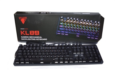JEDEL KL89 RGB Backlight Keyboard Wired Gaming Mechanica