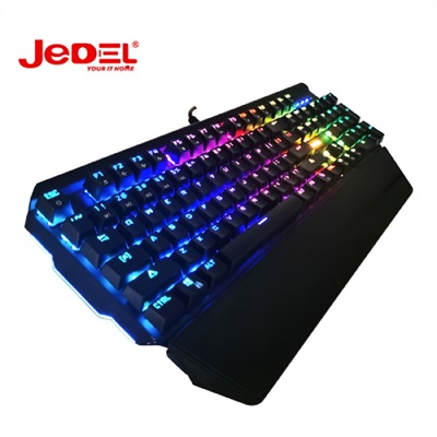 JEDEL KL90 Mechanical Gaming Wired Keyboard RGB Backlight