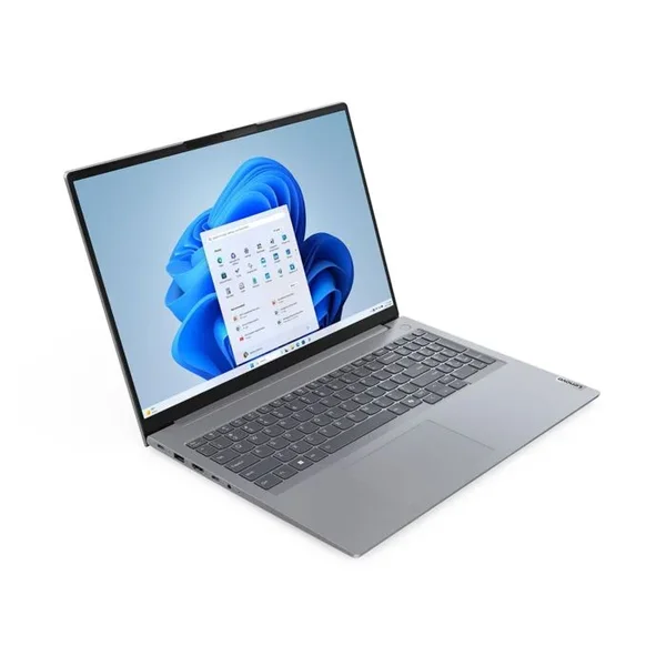 Lenovo ThinkBook 16 Gen 7 - AMD Ryzen 5 7535HS Processor 16-GB 512-GB SSD AMD Radeon 660M Graphics 16" WUXGA 1200P IPS 300nits AG Display BKB FPR TPM (Arctic Grey, Lenovo Direct Local Warranty, NEW)