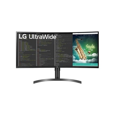 LG 35WN75C 35” UltraWide™ QHD  HDR 100HZ VA Curved Monitor 