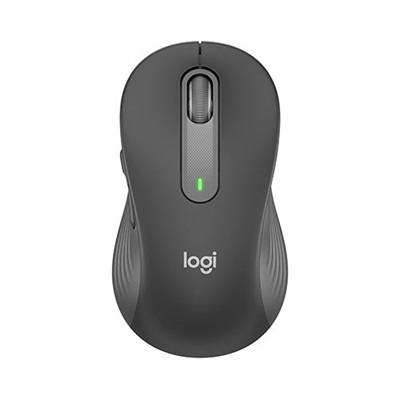Logitech Signature M650L Wireless Mouse SmartWheel scrolling Graphite 910-006247
