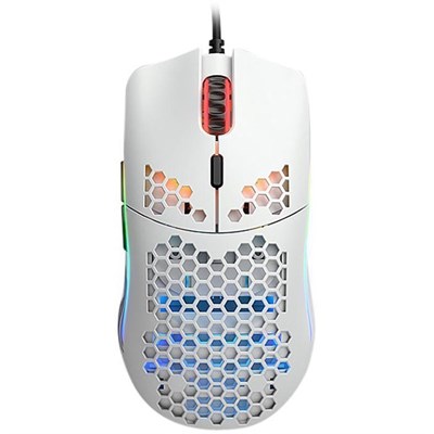 Glorious Model O (Matte White) Regular 67 Grams RGB Gaming Mouse