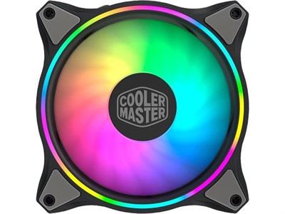 Cooler Master MasterFan MF120 Halo Addressable RGB 120mm Case Fan