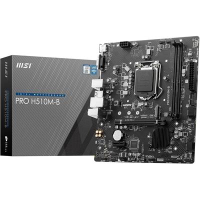 MSI PRO H510M-B DDR4 Intel 10/11th Gen microATX Motherboard