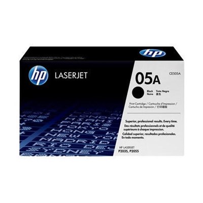 HP 05A Black LaserJet Toner Cartridge (CE505A)