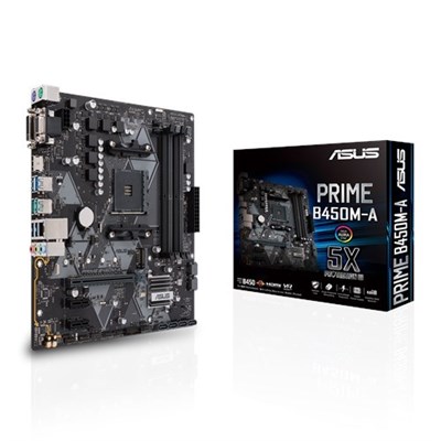 Asus PRIME B450M-A AMD AM4 mATX Motherboard
