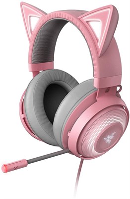 Razer Kraken Kitty Gaming Headset with Chroma - Quartz Pink