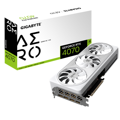 Gigabyte AERO GeForce RTX 4070 GV-N4070AERO OC-12GD Graphic Card